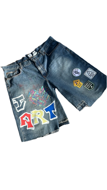 1/1 denim jorts