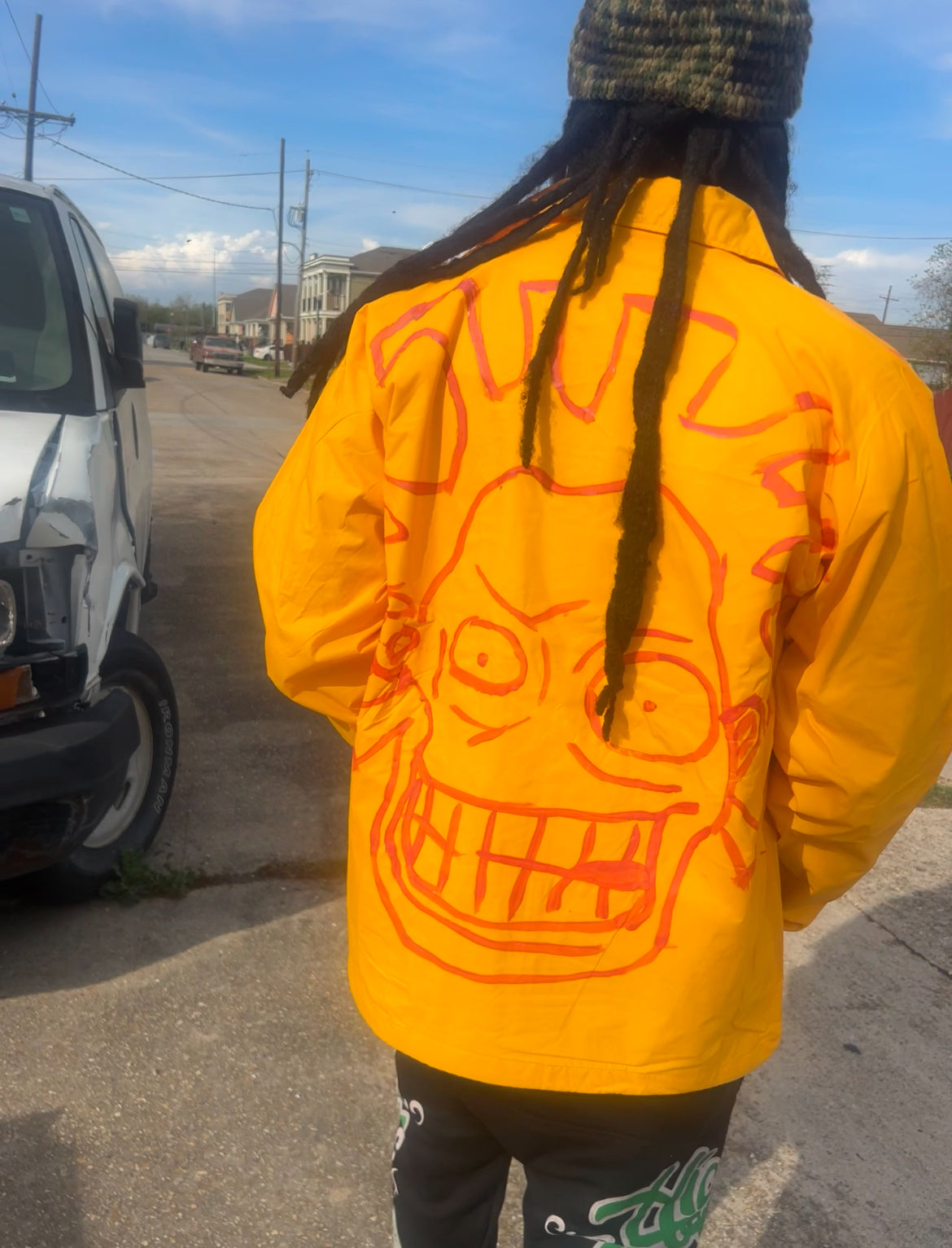 ART COSTS SIMPLE WINDBREAKER