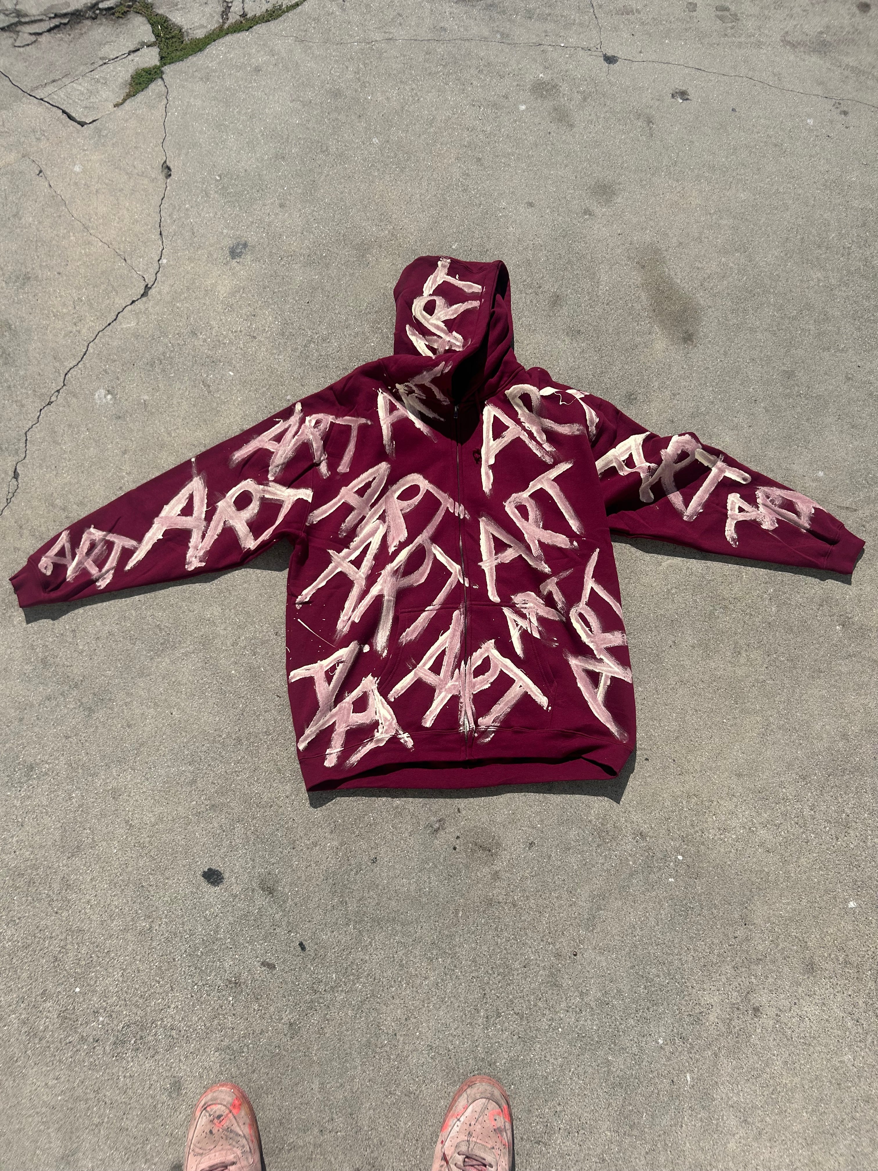 Scattered Art hoodie