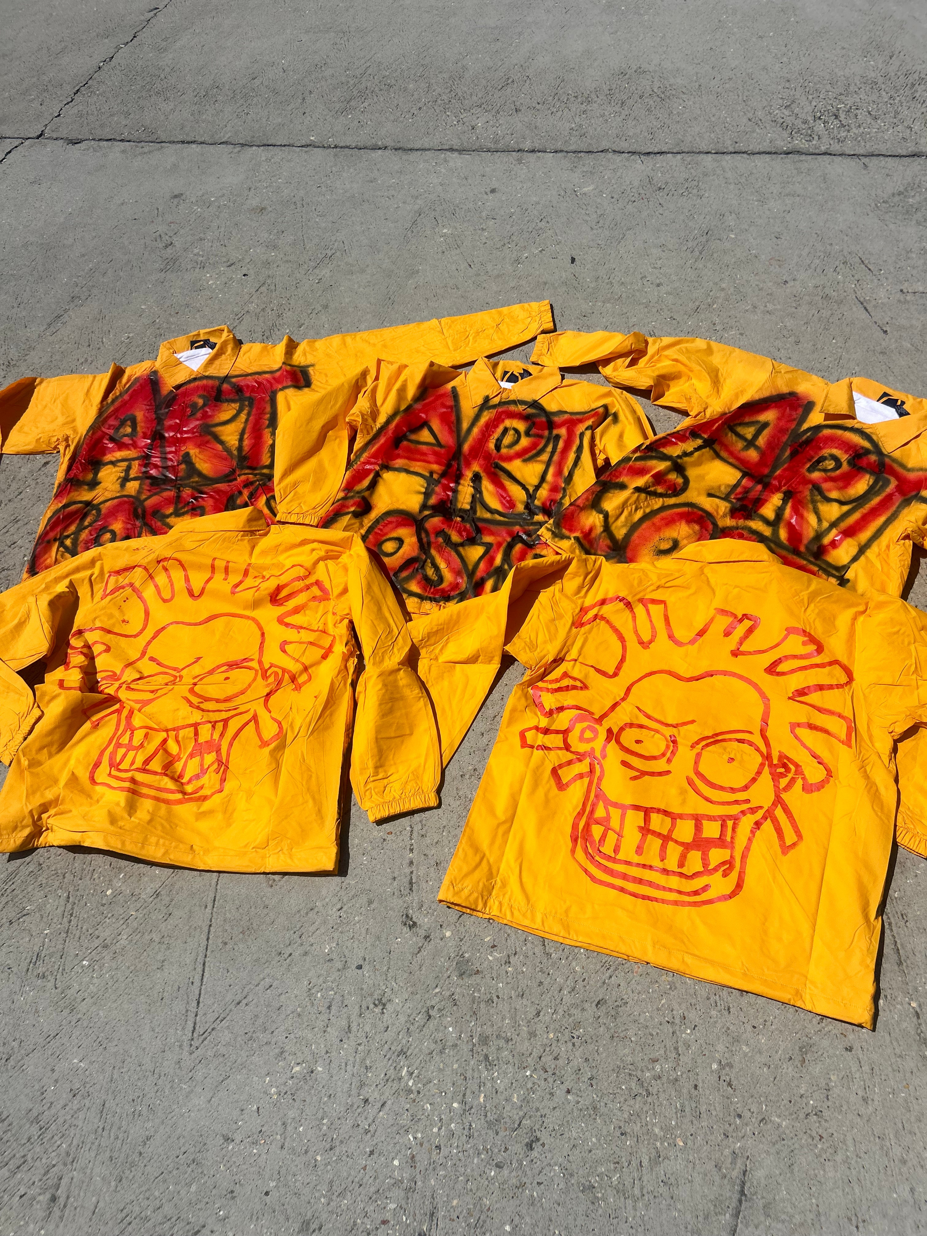 ART COSTS SIMPLE WINDBREAKER