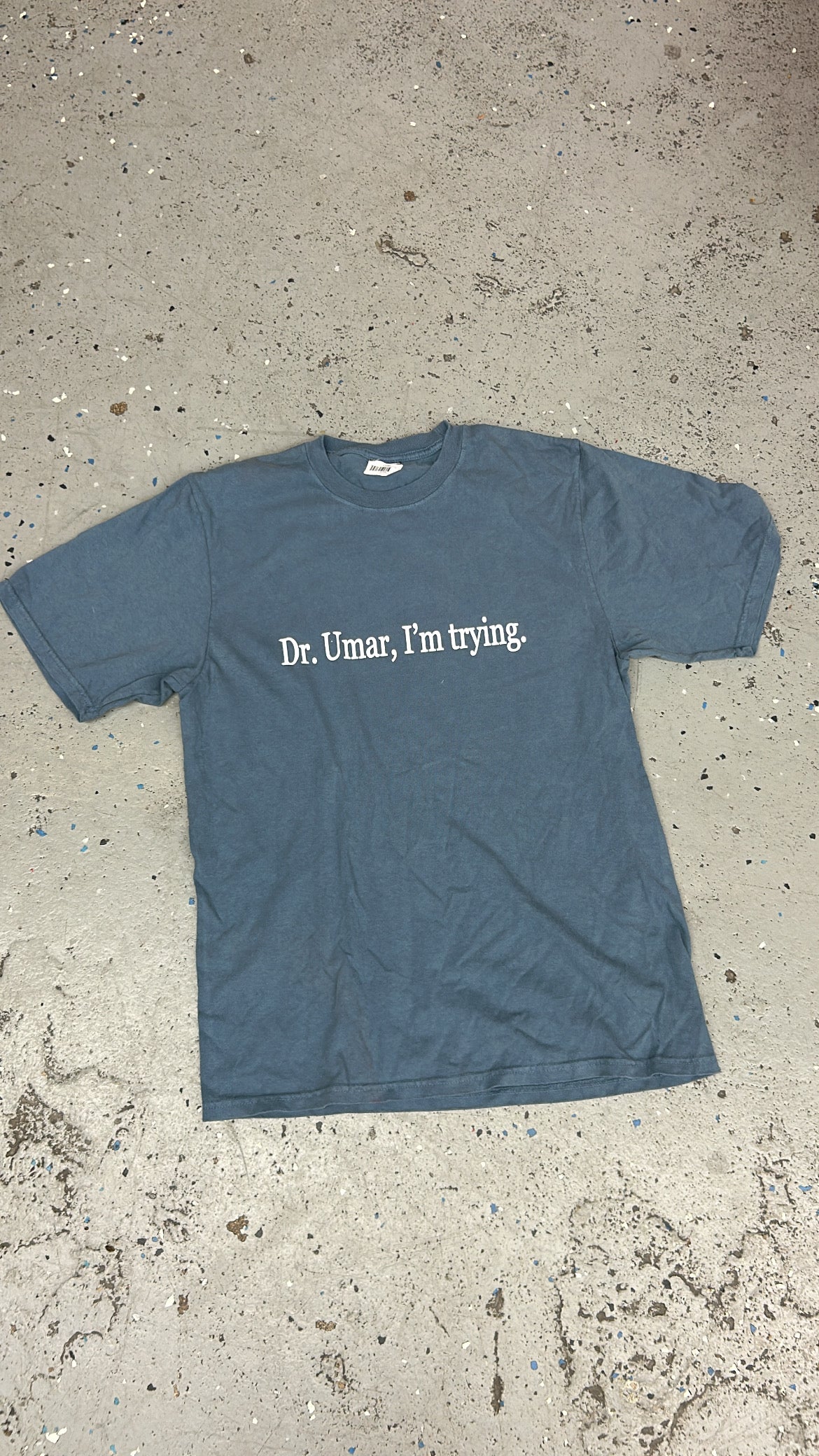Umar I’m trying tee