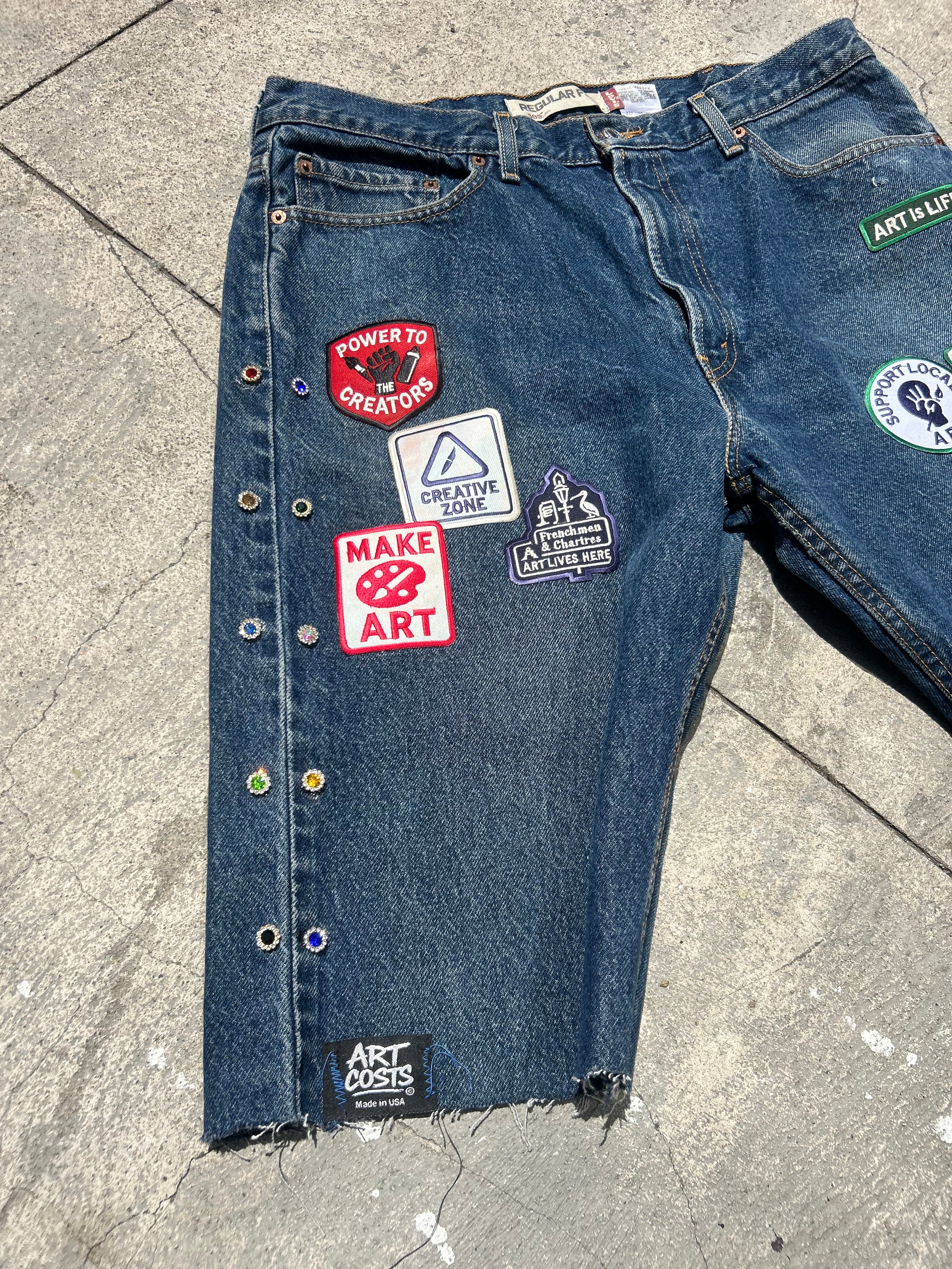 1/1 denim jorts