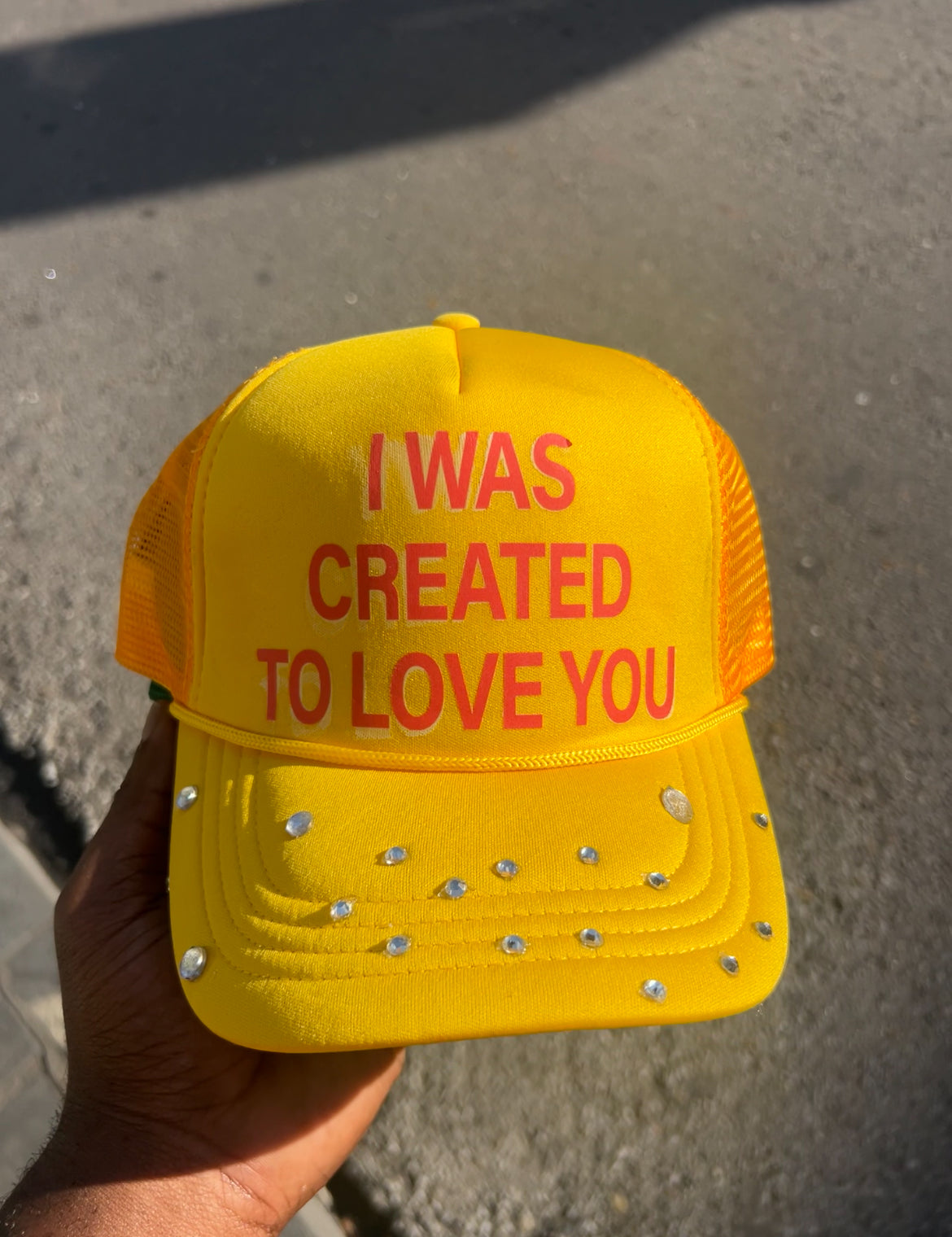 I WAS CREATED TO LOVE YOU TRUCKER