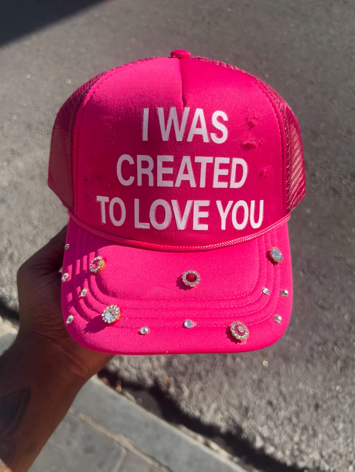 I WAS CREATED TO LOVE YOU TRUCKER