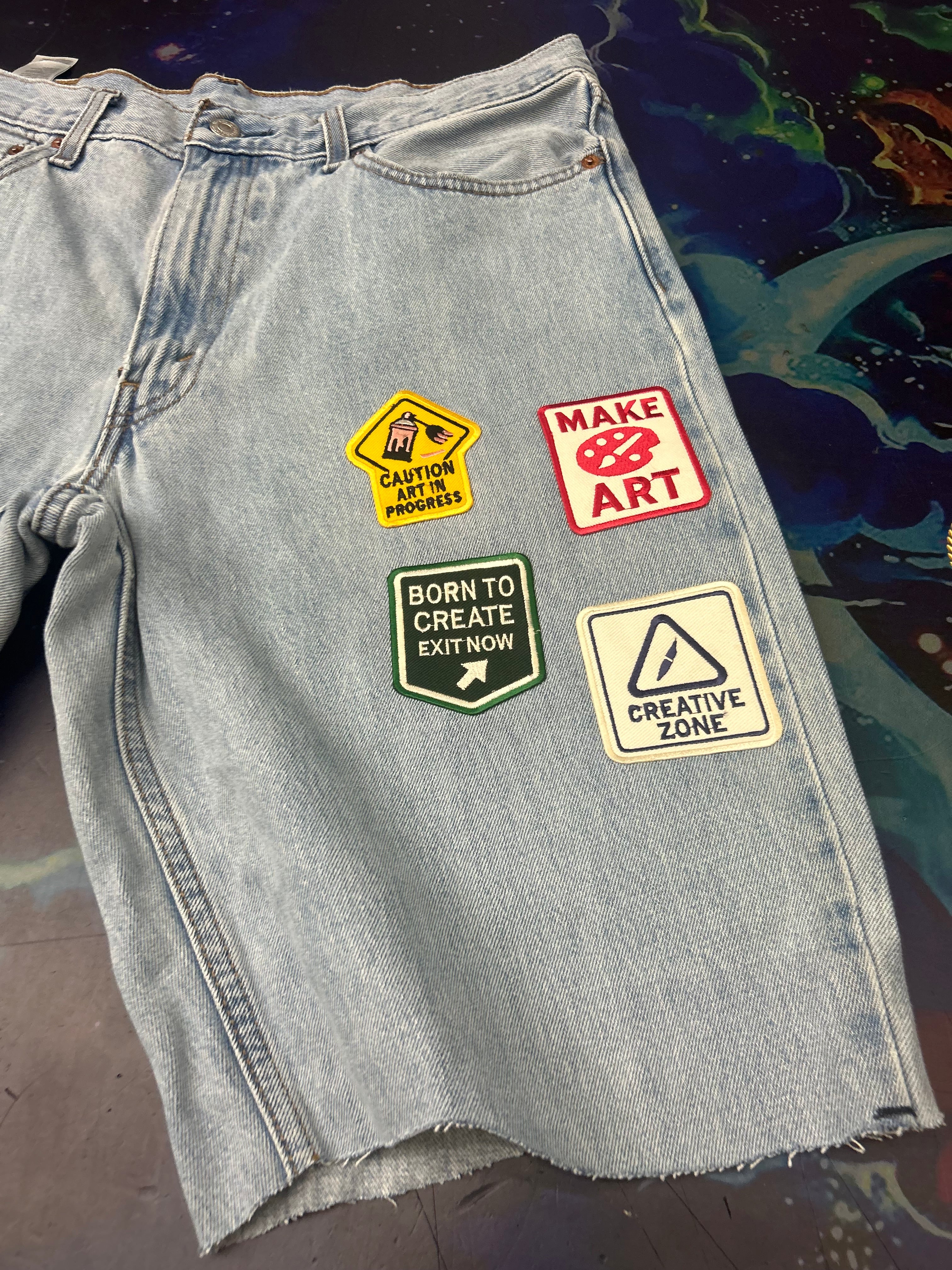 1/1 denim jorts