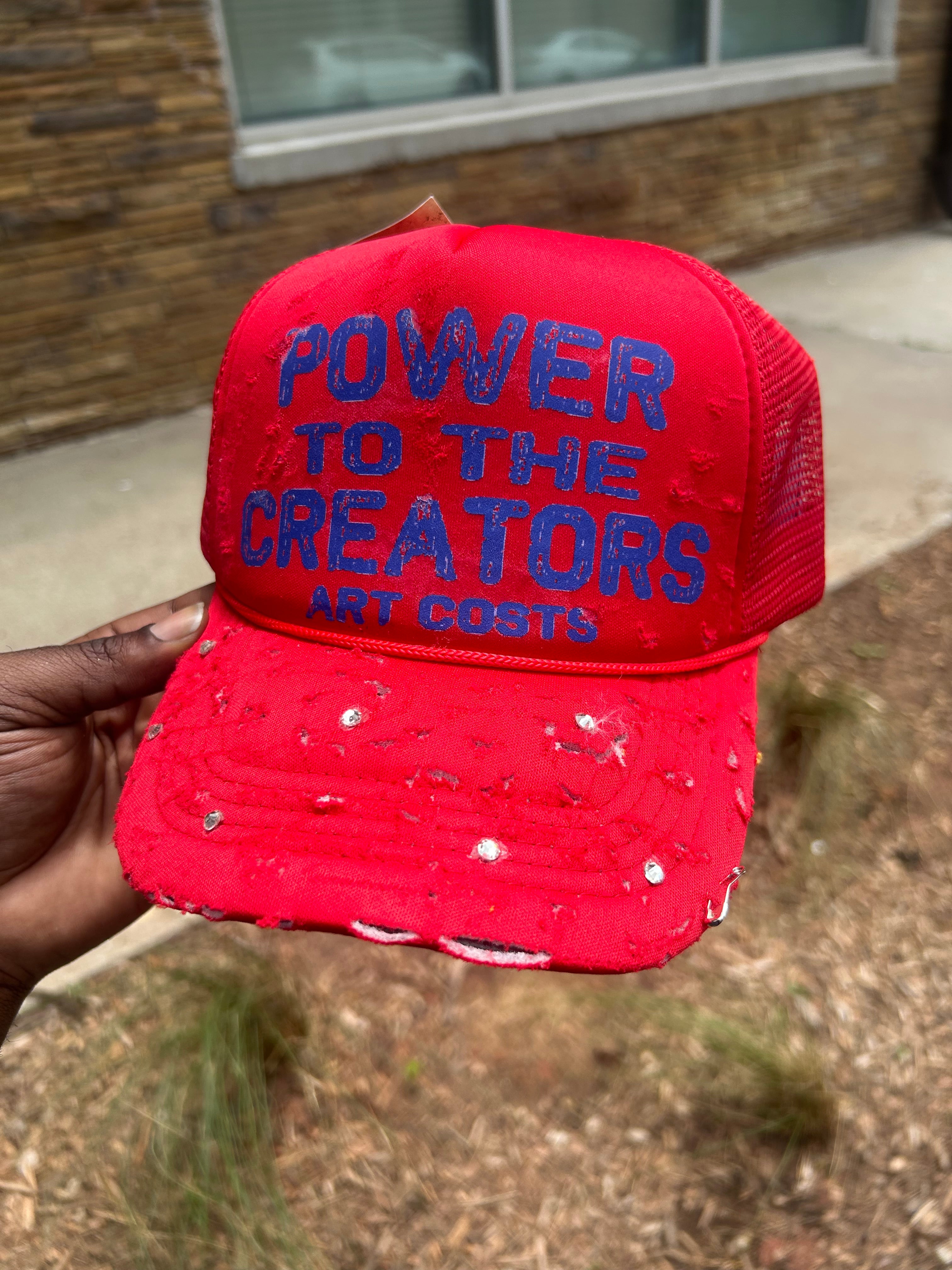 Power to the Creators Original Trucker