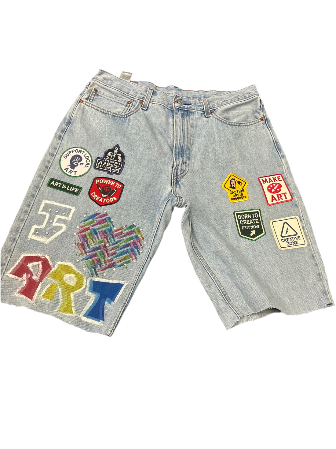 1/1 denim jorts