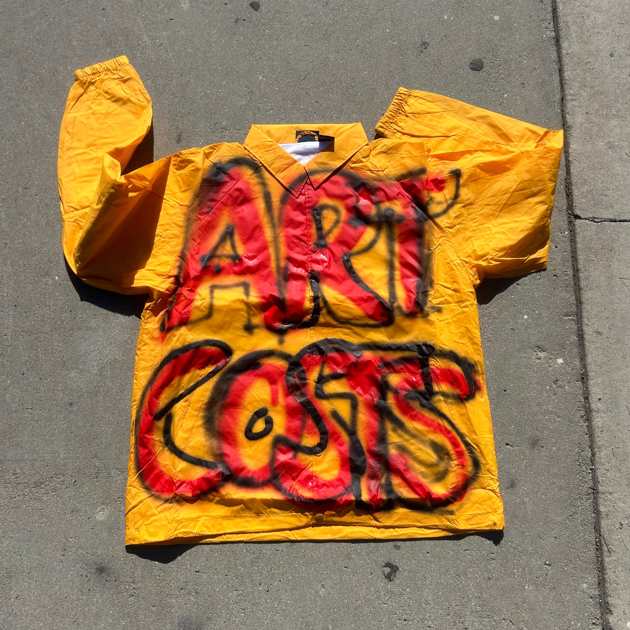 ART COSTS SIMPLE WINDBREAKER