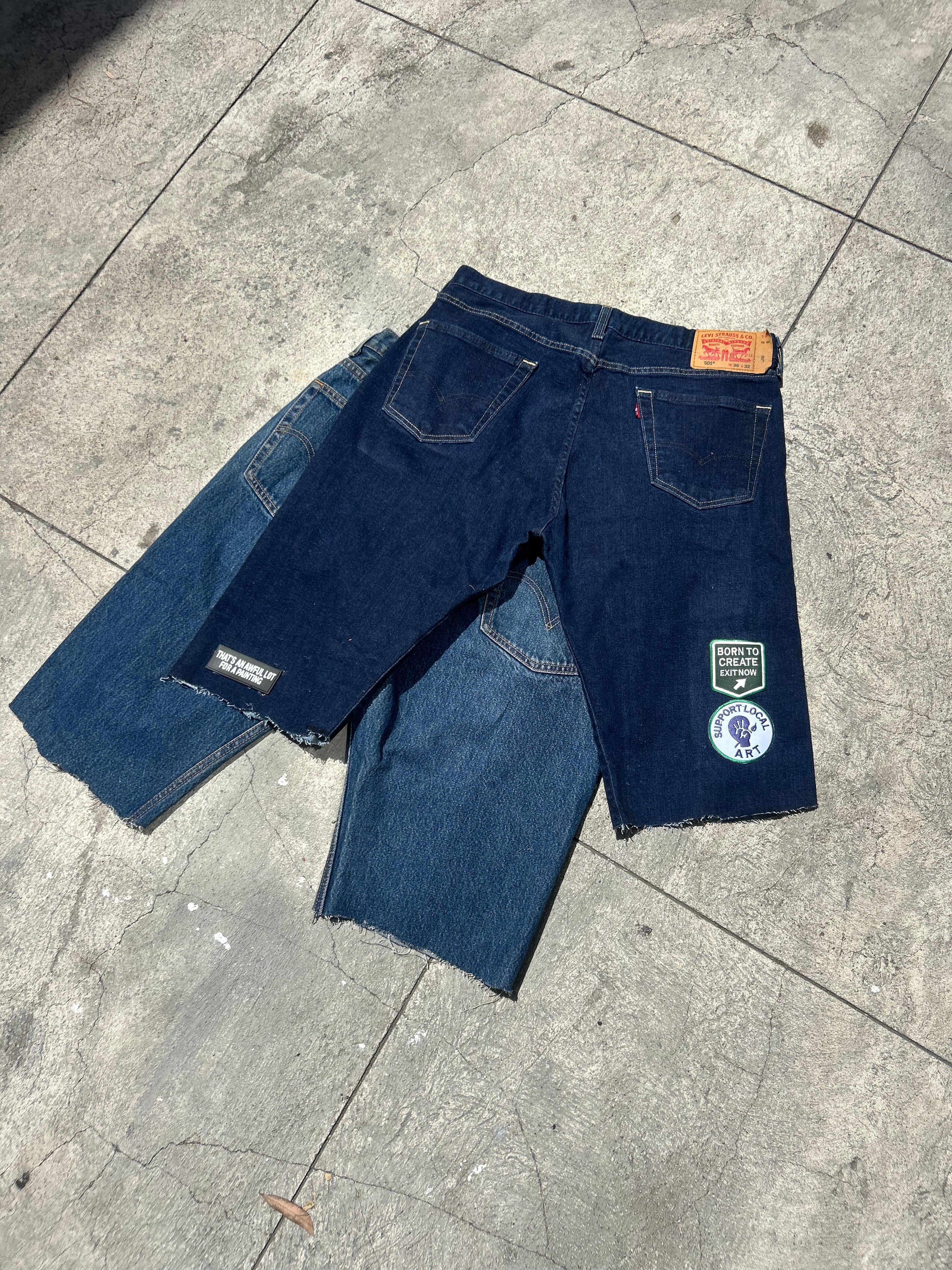 1/1 denim jorts