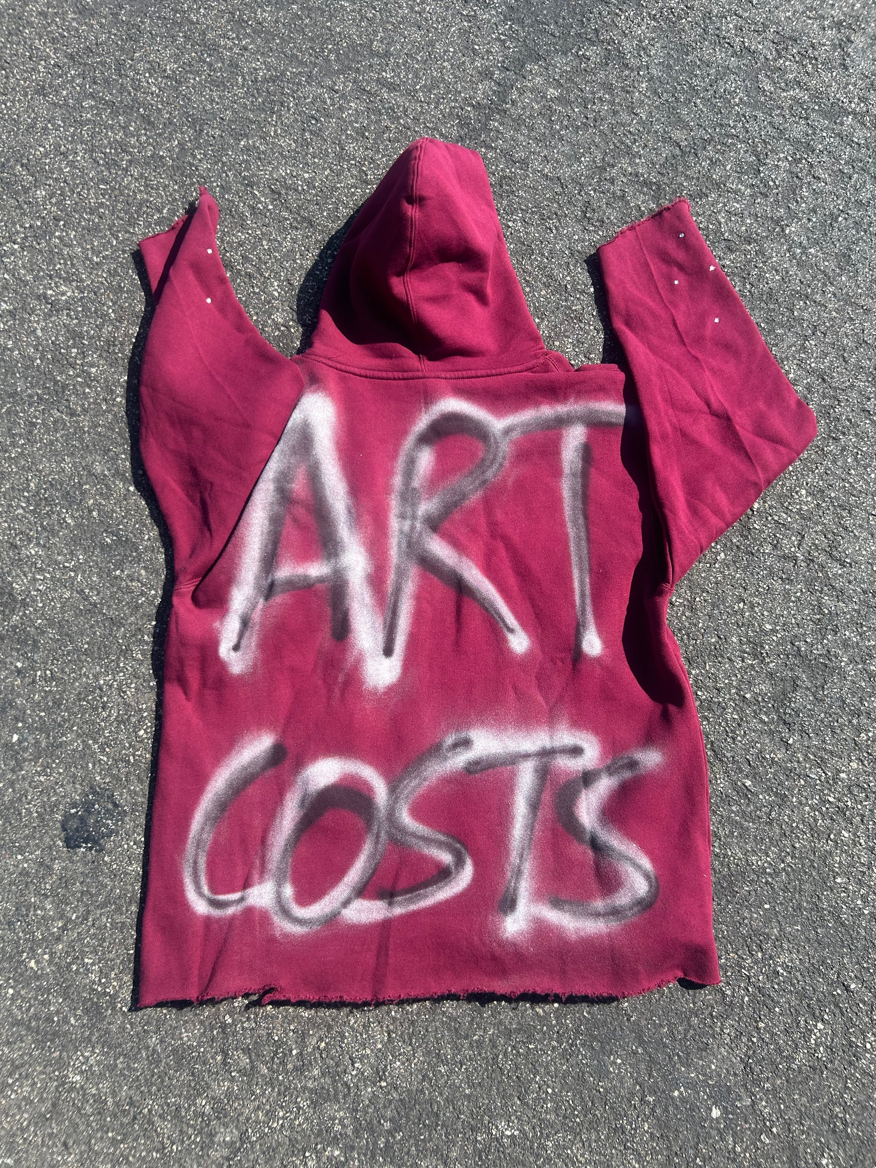 Awful lot for a painting simple hoodie
