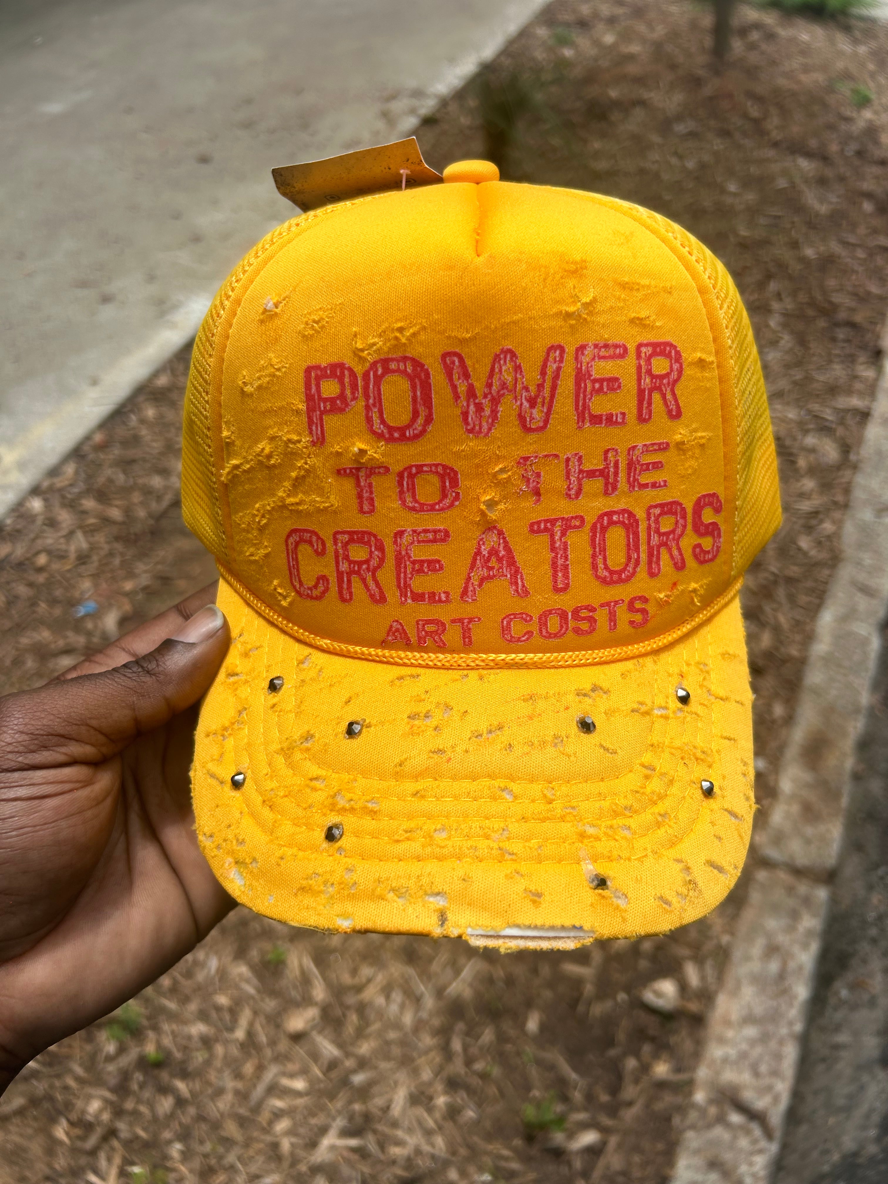 Power to the Creators Original Trucker